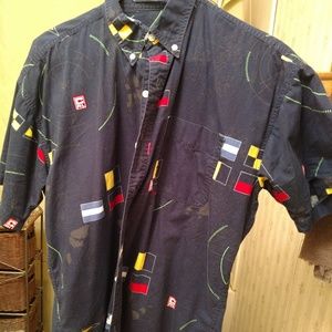 Chaps Ralph Lauren short-sleeve button up shirt